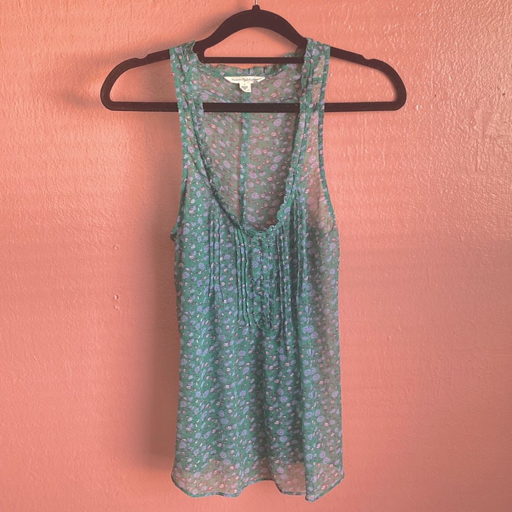 American Eagle Outfitters Shear Tank Top